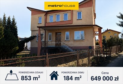 Przestronny dom 184 m² z tarasem i dwoma wejściami - polecam! dom Krosno