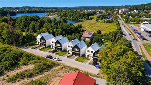 Na sprzedaż ostatni dom w Przystani Kolbudy 94 m² w zielonym otoczeniu dom Kolbudy, Kolbudy, Zielna