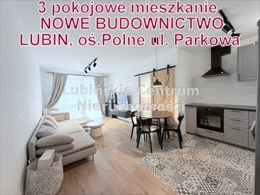 Sprzedam przestronne 3-pokojowe mieszkanie 59 m² w Lubinie mieszkanie Lubin, Polne