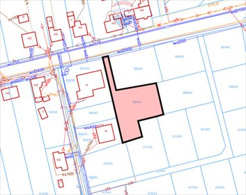 Działka 1408 m² z kasztanami pod zabudowę usługową działka Radlin, Rydułtowska
