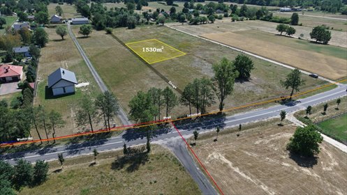 Sprzedam działkę 1530 m² w Nowe Gniewniewice z mediami działka Nowe Gniewniewice