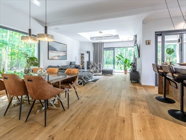 Nowoczesny dom 266 m2 z sauną i jacuzzi w Książenicach dom Książenice