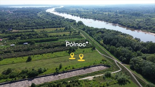 Dwie działki budowlane w Tarnobrzegu - spokojna okolica. działka Tarnobrzeg, Wałowa