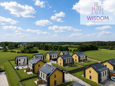 Nowoczesny bliźniak z ogrodem i tarasem w Olsztynie dom Olsztyn