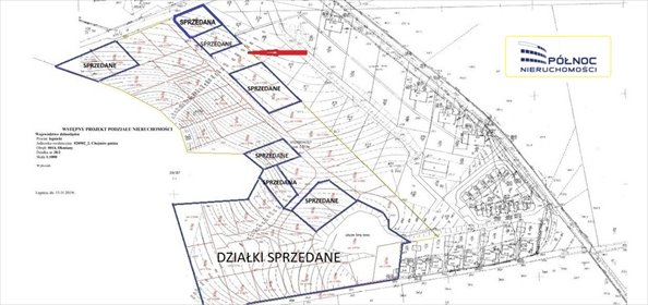 działka na sprzedaż 1038m2 działka Okmiany
