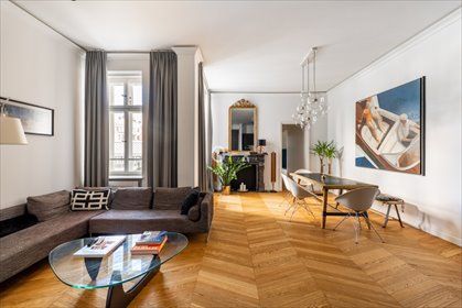 Ekskluzywny 111 m2 apartament w zabytkowej kamienicy mieszkanie Warszawa, Śródmieście