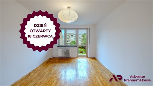 Przestronne 3 pokoje z loggią na Ratajach, 62,9 m² mieszkanie Poznań, os. Tysiąclecia