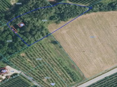 Polecam działkę z domem do remontu 0,53 ha w Czarnym Potoku działka Czarny Potok