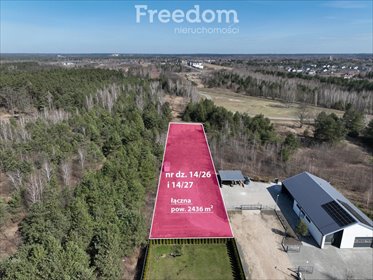 Zapraszam do zakupu działki 2433 m² z mediami i planem usługowym działka Łajski