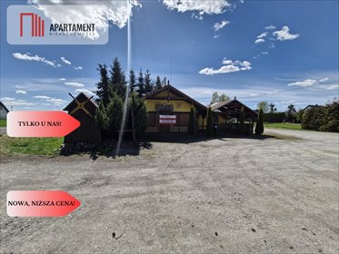Lokal gastronomiczno-handlowy 60 m2 z tarasem i WZ na dom lokal użytkowy Juncewo