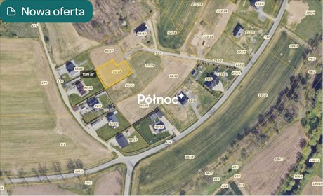 Działka 1199 m² pod dom lub turystykę w Ścinawicy działka Ścinawica