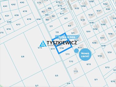 działka na sprzedaż 1122m2 działka Bolesławice, Szafirowa