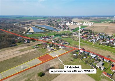 Działka Kamyk 760 m² z widokami i uzbrojeniem - zielone Wzgórze działka Kamyk