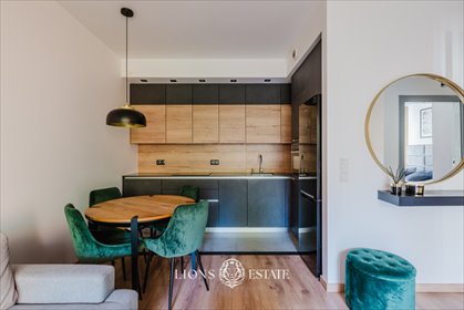 Wynajmę nowoczesny apartament 42 m² z prywatnym ogrodem mieszkanie Warszawa, Mokotów Sielce, Jana III Sobieskiego