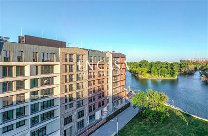 Prestiżowe 3-pokojowe mieszkanie nad Wisłą, balkon, widok mieszkanie Warszawa, Praga-Północ, Józefa Sierakowskiego