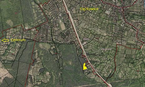 działka na sprzedaż 3778m2 działka Jaworzno, Ciężkowice, Chodkiewicza