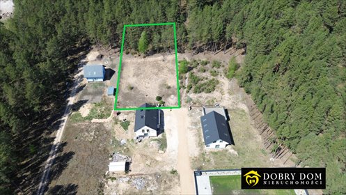 Działka 2200 m² z lasem i warunkami zabudowy działka Gniła