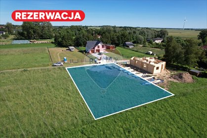 Polecam działkę budowlaną 952 m² z mediami w Śmiechowie działka Śmiechów