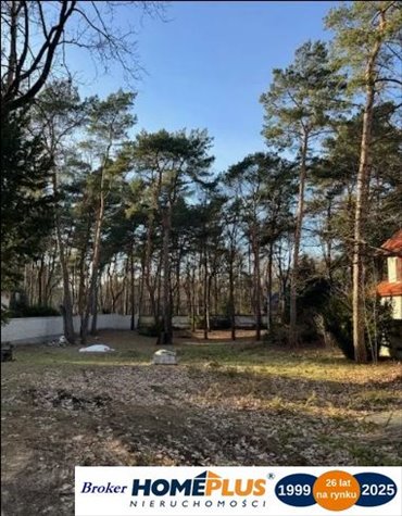 działka na sprzedaż 1619m2 działka Łomianki, Dąbrowa Leśna