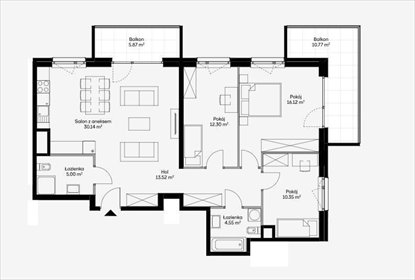 mieszkanie na sprzedaż 92m2 mieszkanie Warszawa, Wola, Czyste, Kolejowa