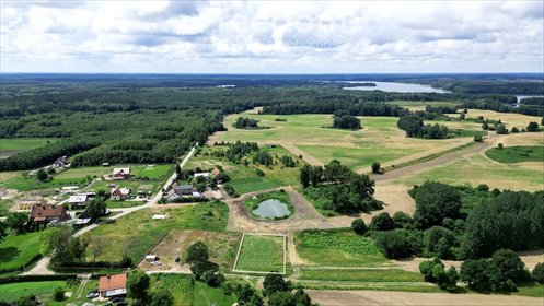 Działka budowlana 1301 m² z lasem i jeziorem w Zalewie. działka Zalewo
