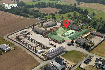 Inwestycyjny teren z magazynami w Steblowie. lokal użytkowy Steblów, Wiejska