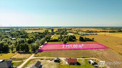 Działka 2751 m² z mediami - pod zabudowę jednorodzinną działka STARY BOREK, pod miastem