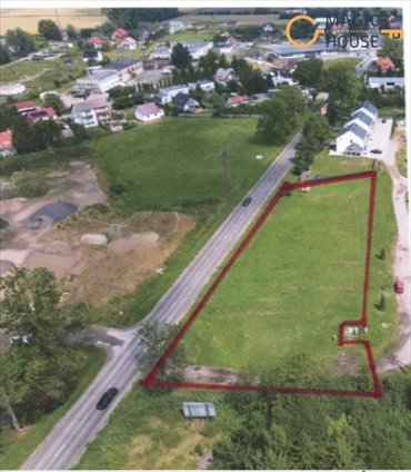 Polecam działkę 2300 m² z własnym zjazdem w Nowym Dworze działka Nowy Dwór Gdański, Jantarowa