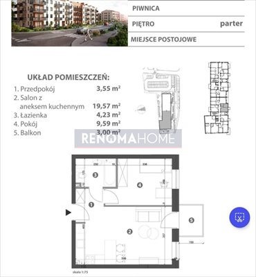 mieszkanie na sprzedaż 38m2 mieszkanie Legnica