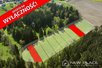 działka na sprzedaż 1004m2 działka Złotno