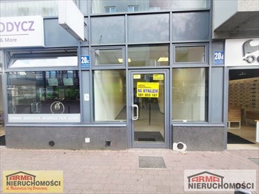 Lokal 56 m2 w centrum Stargardu - witryny i dwa wejścia lokal użytkowy Stargard, centrum, Wyszyńskiego