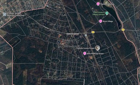 Działka 2200 m² z mediami i planem zabudowy (Zalesie Górne) działka Zalesie Górne