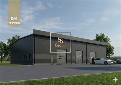 Nowoczesny magazyn 250 m² z możliwością powiększenia magazyn Jawczyce
