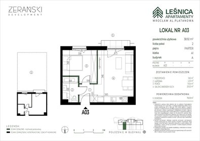 mieszkanie na sprzedaż 39m2 mieszkanie Wrocław, Leśnica, Platanowa