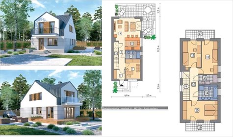 Polecam działkę 497 m² z warunkami na dom w cichej okolicy działka Warszawa, Wawer, Aleksandrów Pierwszy, ks. Sylwestra Szulczyka