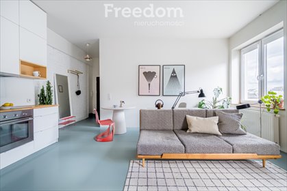 Polecam jasne 37 m² odnowione mieszkanie z balkonem mieszkanie Warszawa, Praga-Południe, Kamionek, Mińska