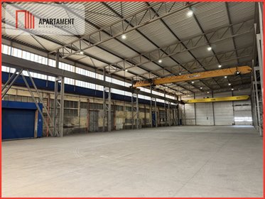 Hala przemysłowa 1720 m² z suwnicami - zapraszam lokal użytkowy Bydgoszcz