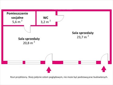 lokal użytkowy na sprzedaż 74m2 lokal użytkowy Ełk