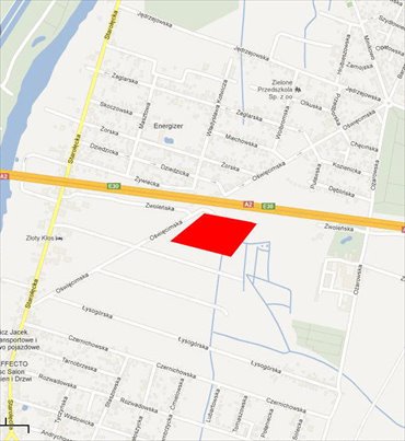 działka na sprzedaż 6214m2 działka Poznań, Nowe Miasto, Starołęka, Oświęcimska