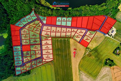 działka na sprzedaż 803m2 działka Łąkie