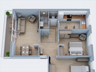 Sprzedam mieszkanie 53 m² z loggią do remontu w Bydgoszczy mieszkanie Bydgoszcz, Szwederowo