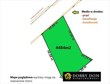 działka na sprzedaż 4484m2 działka Dubicze Cerkiewne
