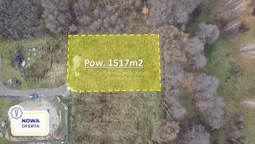 działka na sprzedaż 1517m2 działka Duczki, Majdańska