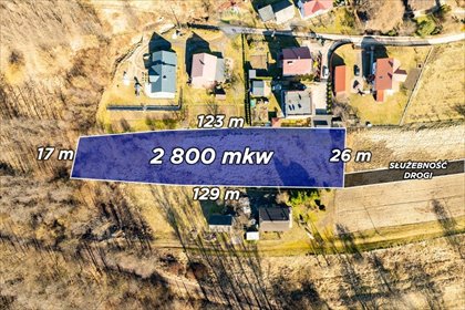 działka na sprzedaż 2800m2 działka Regulice, Dolomitowa