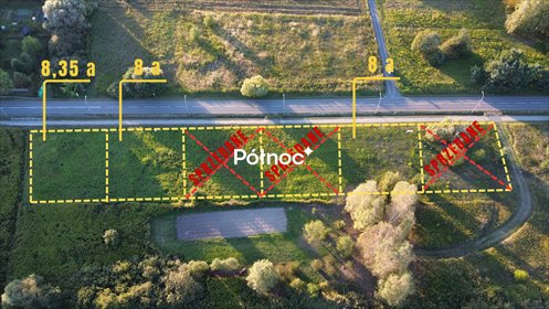 Zapraszam do zakupu działki 4871 m² z pełną infrastrukturą działka Tarnobrzeg, Sobów, gen. J. Bema