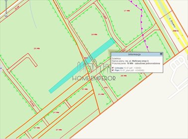 Do sprzedania działka 3 796 m² w Wilanowie z planem pod zabudowę. działka Warszawa, Wilanów, Powsin, Łukasza Drewny