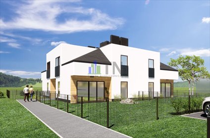 Nowoczesny dom z ogródkiem i miejscem parkingowym dom Wojnowice