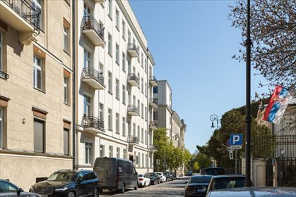 Przestronne 3-pokojowe biuro z balkonem i widokiem mieszkanie Warszawa, Śródmieście Południowe, Aleja Róż