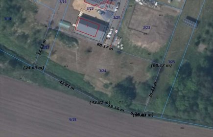 działka na sprzedaż 1994m2 działka Bieniewice, Fiołkowa