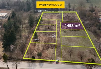 działka na sprzedaż 1458m2 działka Chyliny